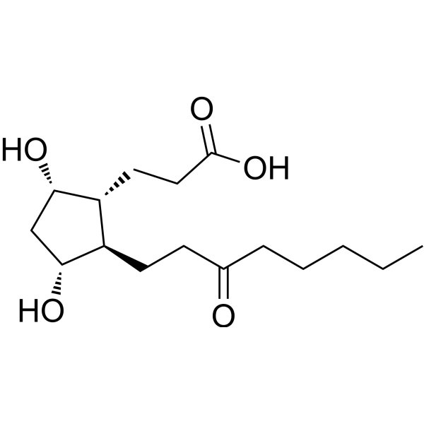 5,7-Dihydroxy-11-ketotetranorprostanoic acid 24379-94-0